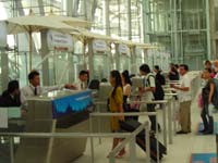 The blood brain barrier controls the import of molecules into the brain with the tight security of airport immigration.