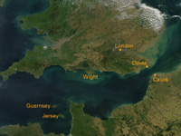 A megafloor changed the drainage of the Thames and Seine into the Channel rather than the North Sea